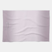 ラベンダーグレグラデーションー キッチンタオル (横)