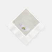 ラベンダーコスモスの花 縁ありカクテルナプキン (角)