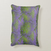 ラベンダーコットンアクセント枕16" x 12" アクセントクッション (裏面(縦))