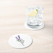 ラベンダーコースター ラウンドペーパーコースター (インサイチュ)