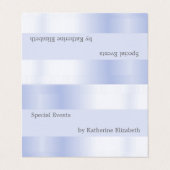 ラベンダーサテンルックミニマルエレガントプロフェッショナル 名刺 (外部フラット)