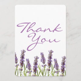 ラベンダーサンキューカード サンキューカード