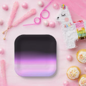 ラベンダーサンセットペーパープレート ペーパープレート (パーティー)