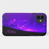 ラベンダーサンセットiPhone 5ケース*パーソナライズ* Case-Mate iPhoneケース (裏面(横))