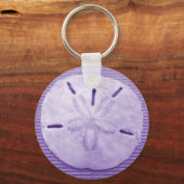ラベンダーサンドドル キーホルダー (正面)