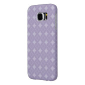 ラベンダーシッポ模様 Case-Mate iPhoneケース (裏面左)