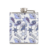 ラベンダーシーシェルズ フラスク (裏面)