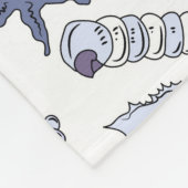 ラベンダーシーシェルズ フリースブランケット (角)