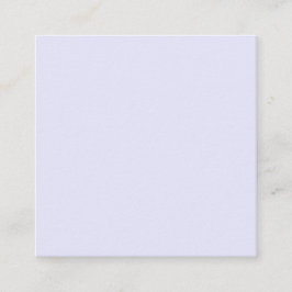 ラベンダースクエアビジネスカード スクエア名刺