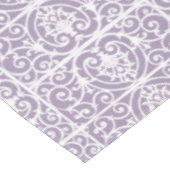 ラベンダースクロール加工パターン テーブルクロス (アングル)