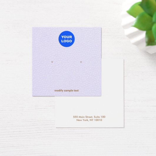 ラベンダースタッドイヤリングディスプレイの追加 (デスク)