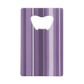 ラベンダーストライプの製品 クレジットカード栓抜き (正面)