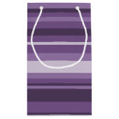 ラベンダーストライプの製品 スモールペーパーバッグ (裏面)