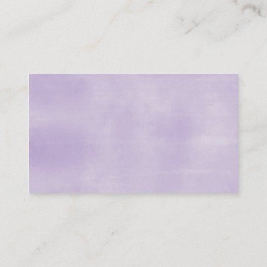 ラベンダーストーリーブックベビーガールシャワーナッピーラッフル エンクロージャーカード (裏面)