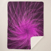 ラベンダースパイラル3 – シェルパブランケット (正面)