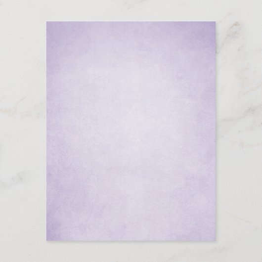 ラベンダーズ結婚ゲスト情報カード詳細 エンクロージャーカード (裏面)