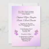 ラベンダーズ結婚ベル招待状 招待状 (正面)