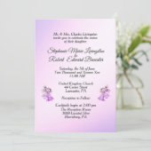 ラベンダーズ結婚ベル招待状 招待状 (スタンド正面)