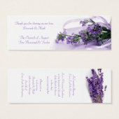 ラベンダーズ賛美サシェラベル (正面&裏面)