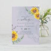 ラベンダーセージ素朴ヒマワリ結婚スボホ (スタンド正面)