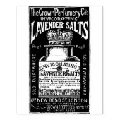 ラベンダーソートヴィンテージとラバーアートスタンプ ラバースタンプ (インプリント)