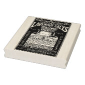 ラベンダーソートヴィンテージとラバーアートスタンプ ラバースタンプ (スタンプ)