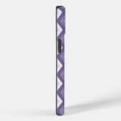 ラベンダーダイヤモンドパターンの色合い Case-Mate iPhoneケース (裏面 / 右)