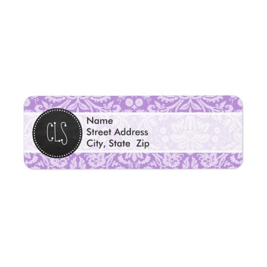 ラベンダーダマスク；ヴィンテージシャルボードルック ラベル (正面)