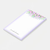 ラベンダーチューリップブーケ春ビベスフローラ ポストイット (アングル)