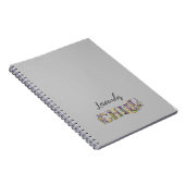 ラベンダーチル ノートブック (右側)