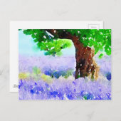 ラベンダーツリーの下 ポストカード (正面/裏面)
