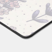 ラベンダーテリアラブ デスクマット (コーナー)