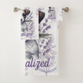 ラベンダーテリアラブ バスタオルセット (インサイチュ)