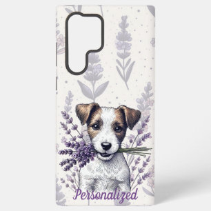 ラベンダーテリアラブ SAMSUNG GALAXY S22 ULTRAケース