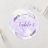 ラベンダーテーブルカード カード (正面/裏面インサイチュ)