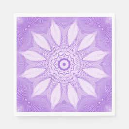 ラベンダートフェイクゥルデザイン スタンダードランチョンナプキン