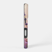 ラベンダードリームズコテージコアフローラ電話ケース iPhone 16ケース (右側面)