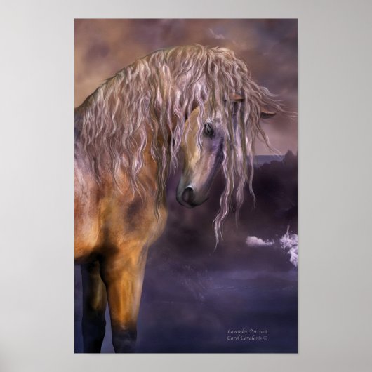 ラベンダードーンアートポスター/プリント ポスター (正面)