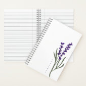 ラベンダーノートブック ノートブック (内側)