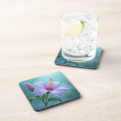 ラベンダーハイビスカスフラワー コースター (右側)