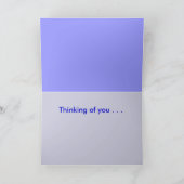 ラベンダーハット カード (内部)