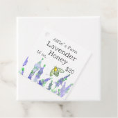 ラベンダーハニーキャニング瓶ラベル養蜂家 フェイバータグ (インサイチュ)