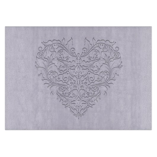 ラベンダーハリティシック カッティングボード (正面)