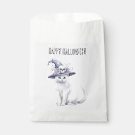 ラベンダーハロウィンキャット月花 フェイバーバッグ