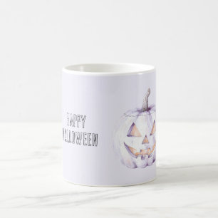 ラベンダーハロウィンパンプキン コーヒーマグカップ