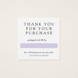 ラベンダーハートご注文ありがとう