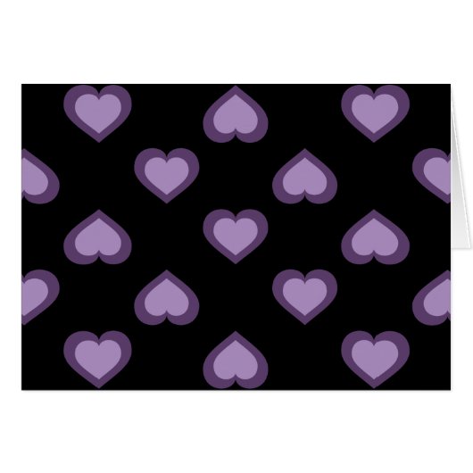 ラベンダーハートパターン (正面横)