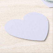 ラベンダーハート ペーパーコースター (アングル)