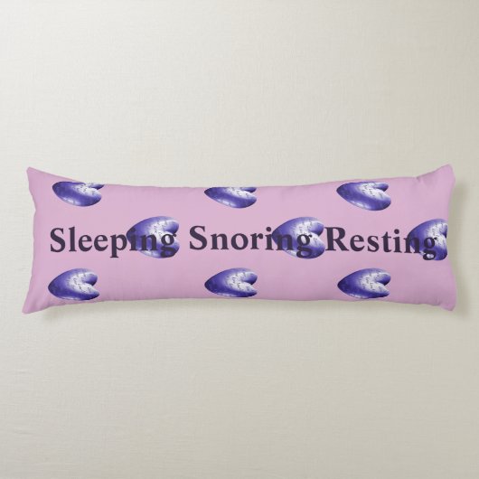 ラベンダーハート ボディピロー (正面)