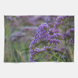 ラベンダーバイザ海 キッチンタオル